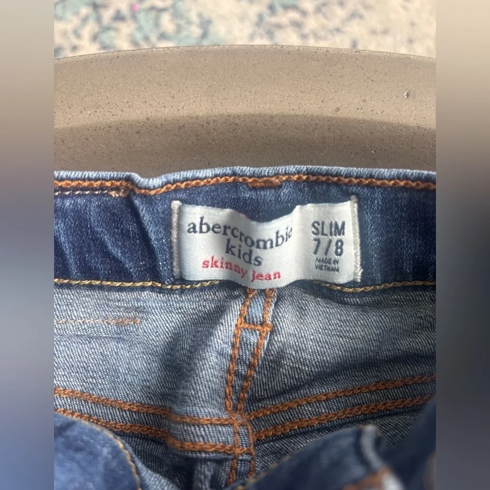 Abercrombie Kids Classic Blue Kids Slim Jeans Size 7/8